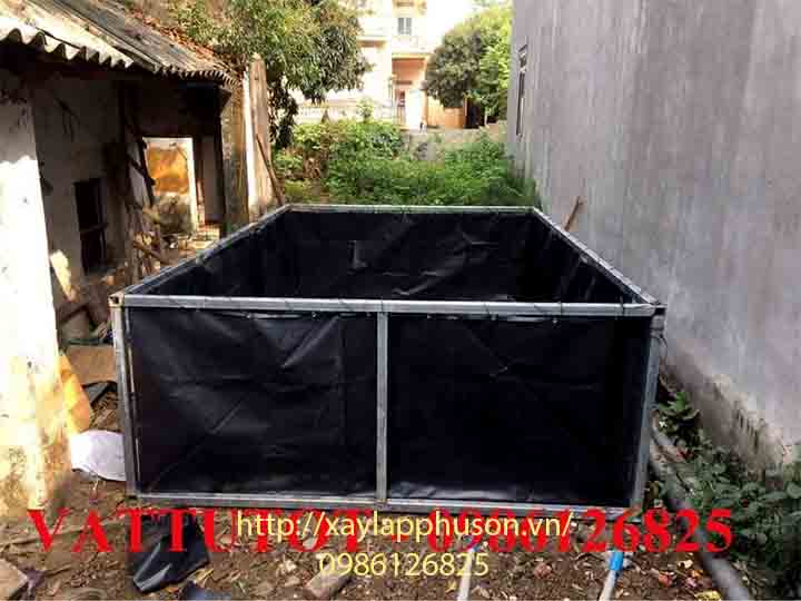 Công ty Phú Sơn cung cấp bể bạt HDPE theo kích thước yêu cầu, đảm bảo chất lượng