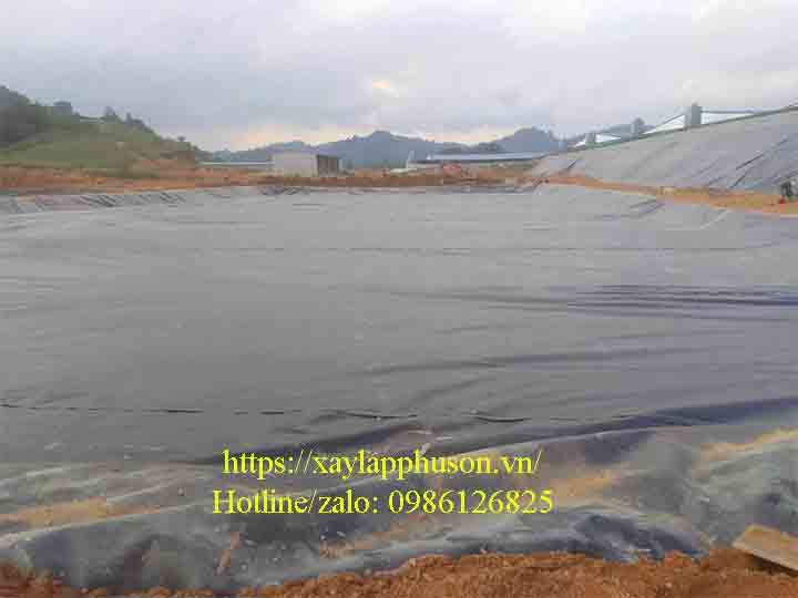 Dịch vụ thi công hầm biogas phủ bạt HDPE tại Nghẹ An