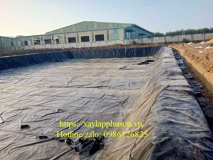 Liên hệ công ty Phú Sơn mua và sử dụng màng HDPE lót ao hồ tại Bình Dương